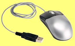 Mouse con rueda al medio