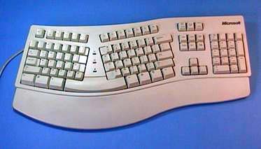 Teclado ergonomico